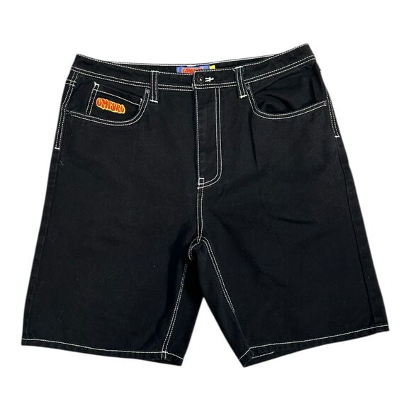 Empire Baggy Relaxed Men’s Jean Shorts Size 34 (Actual 36”) - Picture 1 of 7